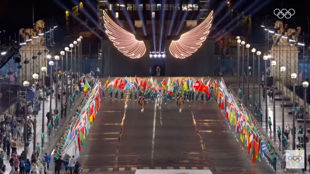 An Interpretation of the Symbolic Meaning of Angel Wings and Light in the 2024 Paris&nbsp;Olympics